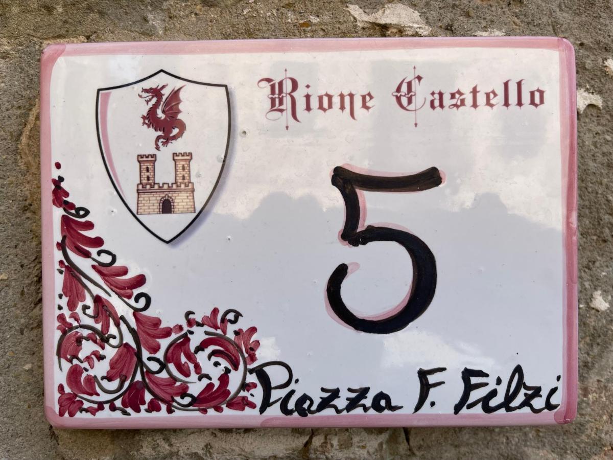 La Casa In Castello Villa Ambra Bagian luar foto